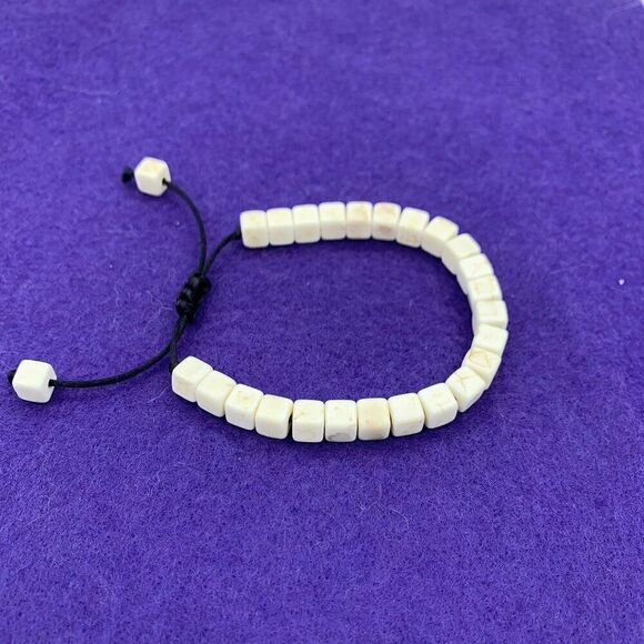 Real turquoise bracelet, adjustable cord, boho, beach, native, country, new - Picture 12 of 16